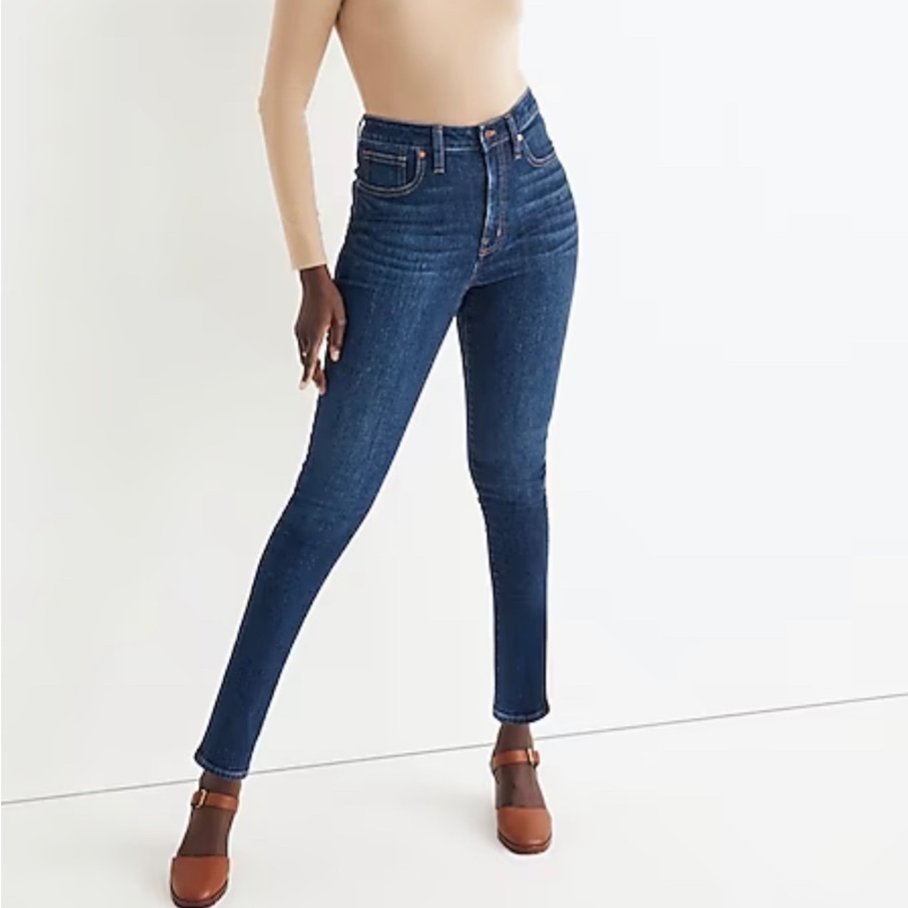 Madewell curvy skinny high rise jean